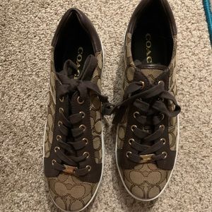 Coach walking shoes